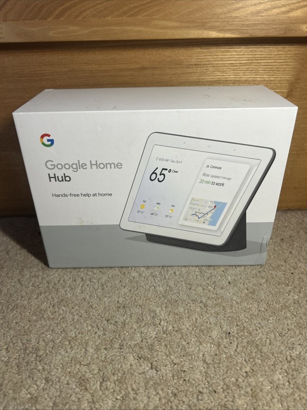 Google Home Hub 1st Generation Smart Home Display 7-inch (B)