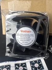 Wathai Brushless DC Fan Bearing Dual Ball AC: 80-240v 50/60HZ