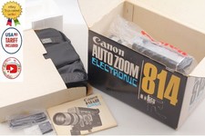 Unused in BOX Canon Auto Zoom 814 Electronic Super 8 Film Camera From JAPAN