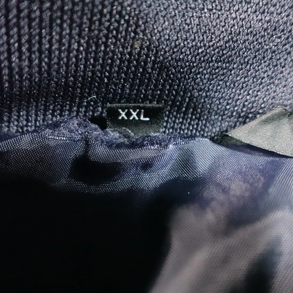 Vintage Members Only Jacket Men 2XL Navy Blue Iconic Cafe Racer Coat 90s 14667 - Image 4 of 4