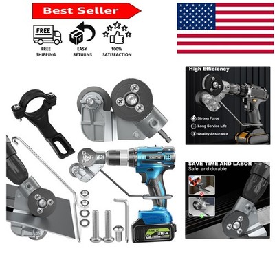 Versatile Metal Cutting Drill Attachment - Ideal for DIY & Professional Use