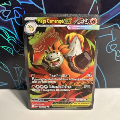 Pokémon - Mega Camerupt ex - 156/132 - Mega Evolution