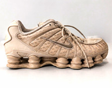 Nike Shox TL Herren Sneaker Beige Mesh gepols...