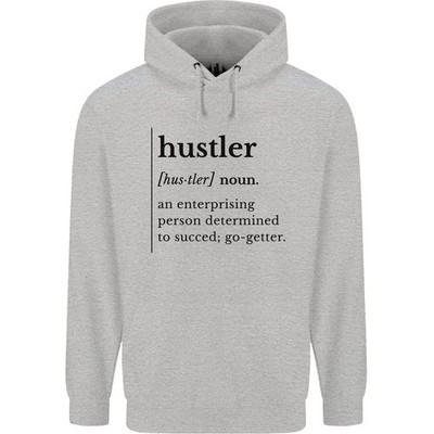 Hustler Definition Entrepreneur Hustle Herren Hoodie 80% Baumwolle