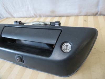 16 17 18 19 Nissan Titan XD Rear Tailgate Release Handle w CAMERA