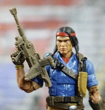 4x GI Joe Classified 6” Scale Military Theme RIFLE Weapon Prop Action Figure