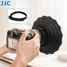 Anti-Reflective Silicone Camera Lens Hood for 73mm to 88mm Diameter Lenses