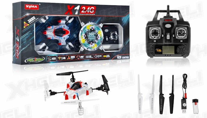 Quadricottero Radiocomandato Syma X1 4 Canali Space Craft 2,4 Ghz - Imagen 3 de 4