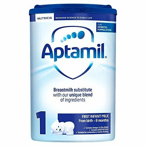 Aptamil 1 First Baby Milk Powder From Birth - 800g Pack of 6