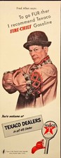 Texaco Fred Allen Fire Chief Gasoline Texaco Star Theatre Vintage Print Ad 1942