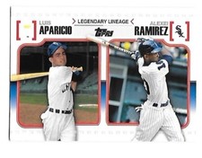 2010 Topps Legendary Lineage Luis Aparicio/Alexei Ramirez
