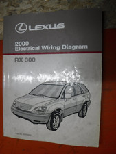 2000 LEXUS RX 300 ORIGINAL FACTORY ELECTRICAL WIRING DIAGRAMS MANUAL SERVICE