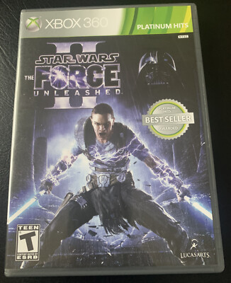 Star Wars: The Force Unleashed II 2 (Microsoft Xbox 360, 2010) Complete.