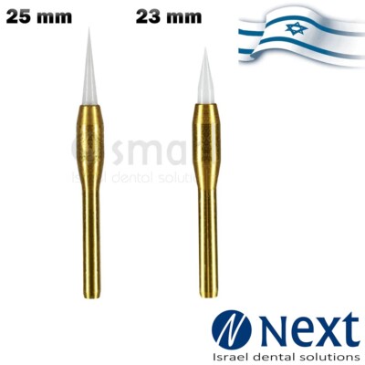 Menge x 2 Dental Weichgewebe Trimmer Chirurgische Keramik Präzise Schnitte 23/25 mm Fräser