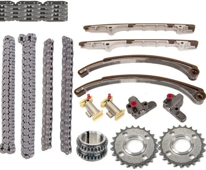 For 2005-2009 Land Rover 4.4L 448PN Head Gasket Set Piston Set Timing Chain Kit - Image 4 of 4