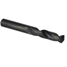 Drill America 9/16" High Speed Steel Heavy Duty Split Point Stub Drill Bit,