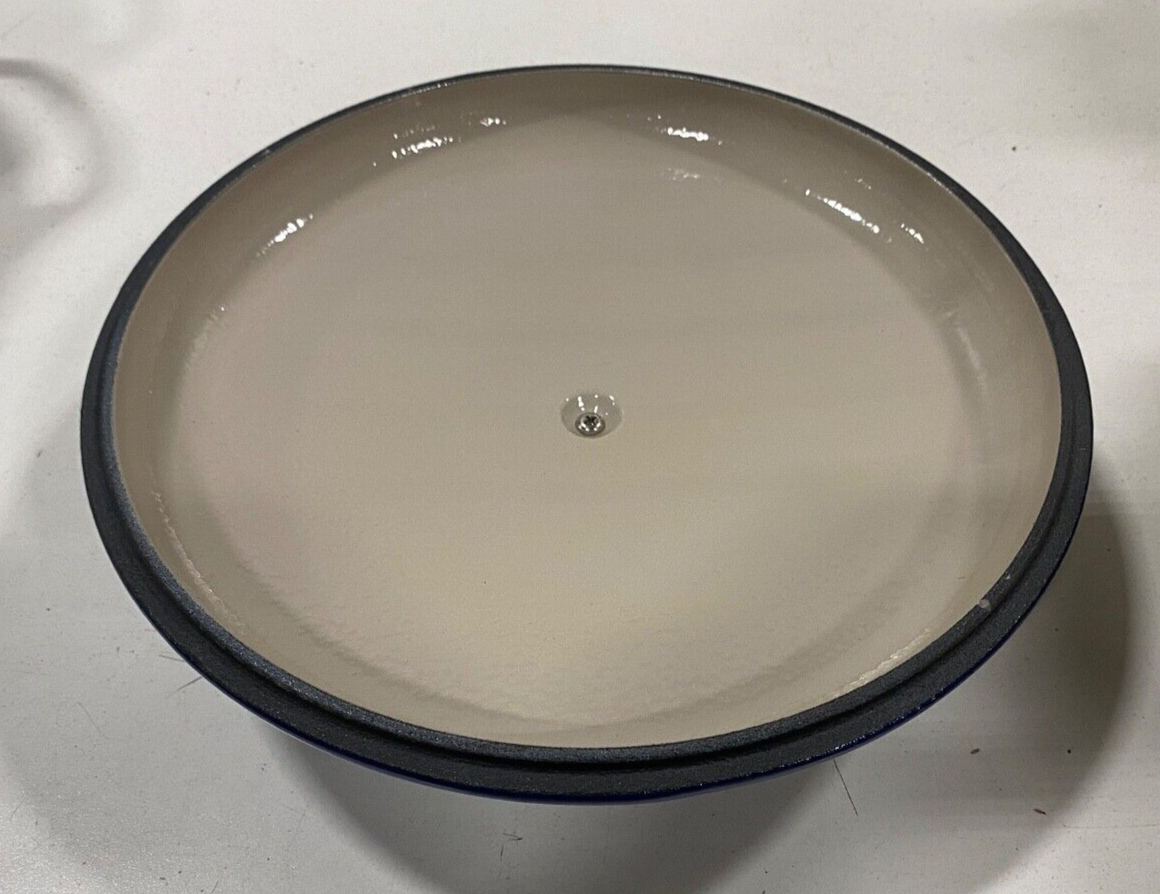 Lodge 6qt Cast Iron Enamel Dutch Oven Lagoon Blue eBay