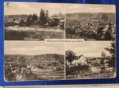 Odernheim am Glan , Ansichtskarte Postkarte ,Rheinland Pfalz,Deutschland,Germany