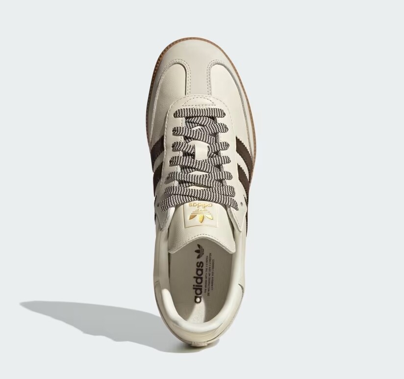 New Adidas Women's Handball Spezial Shoes - Off White / Dark Brown