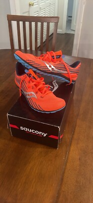 Size 10 - Saucony Havok XC 3 Spike Blaze Orange 