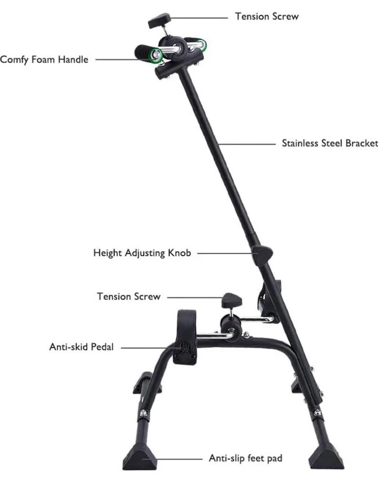 Nisdokr Pedal Exerciser/Limb Rehab Machine, SXZ-001, Adjustable Rehab Equipment - Image 2 of 4