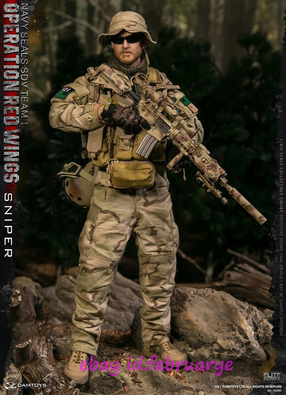 ミリタリー DAMTOYS Navy Seal Recon Team Sniper 1/6フィギュア NAVY