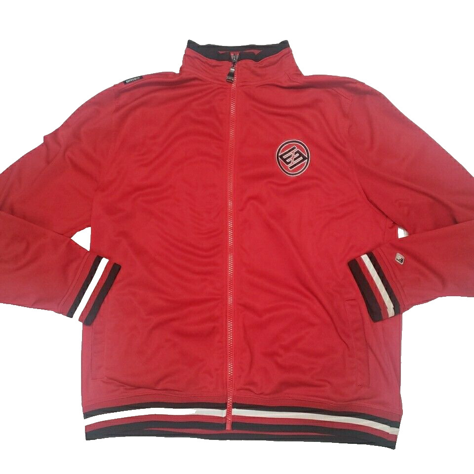 Vintage Y2K 2000s Enyce Jacket Men's 2X-Large XXL Track Jacket Streetwear Red