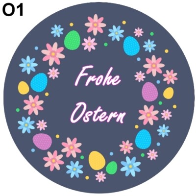   ESSBARES TORTENFOTO   TORTENAUFLEGER   FOTOTORTE  O1   Ostern Easter