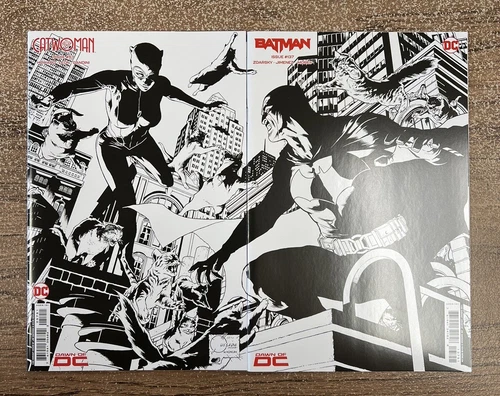 Batman #137 1:50 Catwoman #57 1:50 Joe Quesada Variant 2023 DC Comics