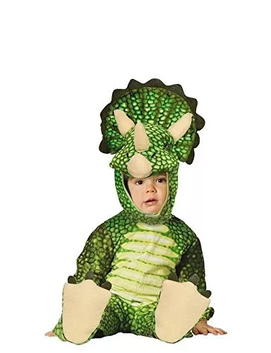 COSTUME CARNEVALE DINOSAURO VESTITO BAMBINO GUIRCA NEONATO ANIMALE UNISEX