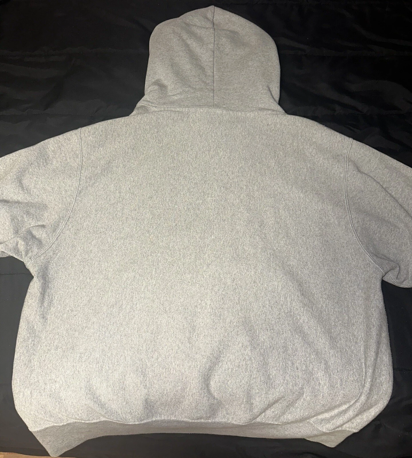 A BATHING APE (BAPE) Felpa con cappuccio A Bathing Ape X jjjjound College grigia taglia S