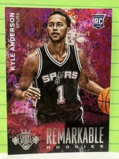 2014-15 Court Kings Remarkable Rookies #15 Kyle Anderson San Antonio Spurs