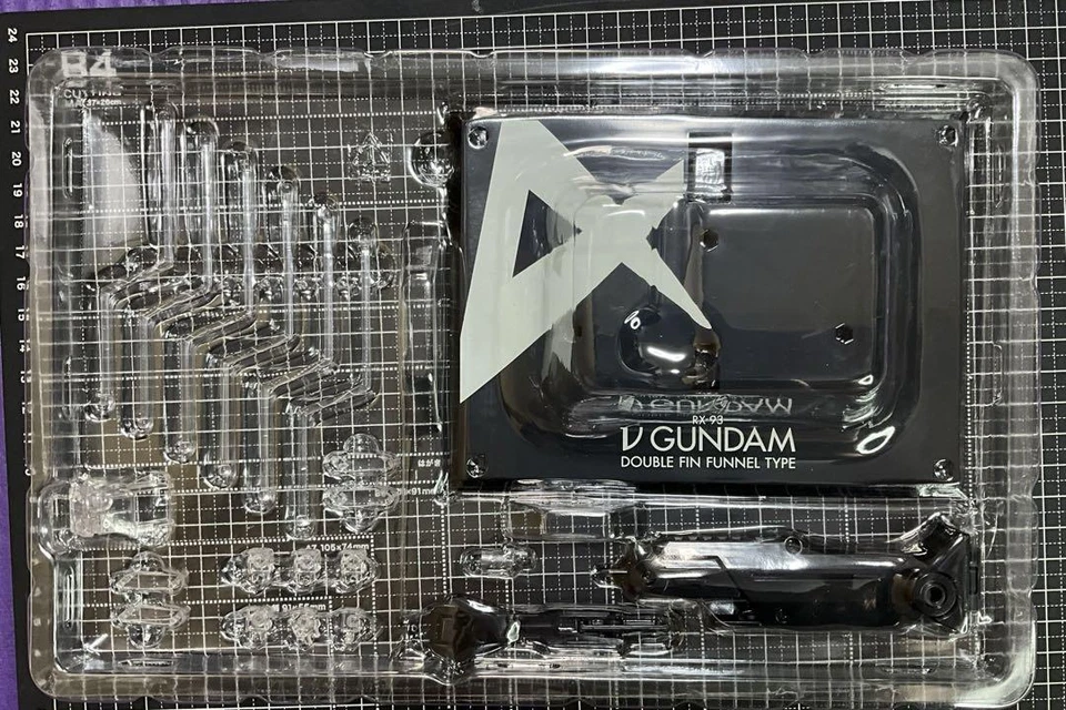 ROBOT DE METAL Spirits SIDE MS Nu Gundam Embudo de Doble Aleta Equipado Figura Bandai Foto 3 de 3