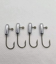 50 1/16 Lead Tube Jig Head Eagle Claw Black #4 IRISH JIG MADE IN THE USA
