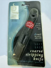 New Vintage Coarse Stripping Knife For Dogs Groomax Deluxe