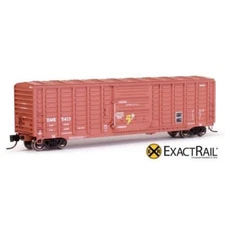 EXACTRAIL N Dakota Minnesota & Eastern PS 50' Waffle Boxcar DME #5413 EN-50406-1