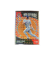 2022 Panini Mosaic - Holofame Robin Yount #HF-9 Reactive Orange Mosaic Prizm /99
