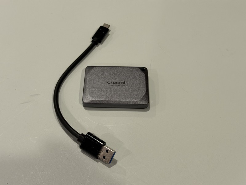 Crucial X9 Pro 1TB Portable External SSD USB-C – Lightly Used