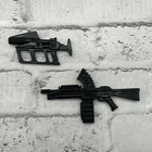GI Joe 1993 YELLOW LOW LIGHT Dino Hunters Rifle Weapon Accessory Figure Parts