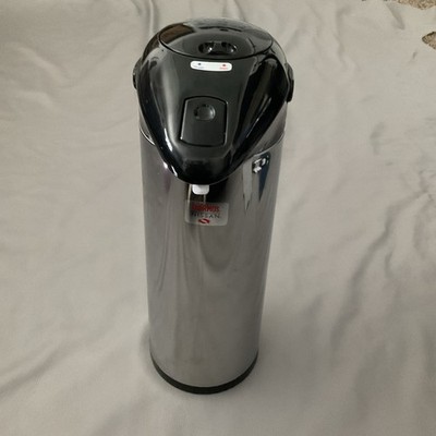 Thermos Nissan Thermax Vacuum Insulated Stainless Steel Compact 34oz Hot / Cold*