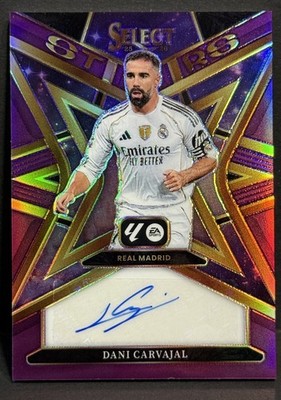 2025-26 Select La Liga Real Madrid Dani Carvajal Stars Auto Purple