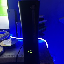 Microsoft Xbox 360 Console 120GB w/ 10 Games, Cords Tested READ!