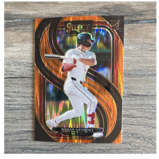 Panini Select 2025 Roman Anthony #192 Premier Level Prizm Boston Red Sox MLB