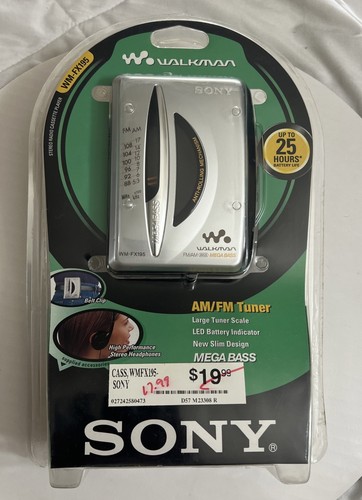 Walkman Sony WM-FX195 – Pour Pièces Ou Réparation, Vintage !