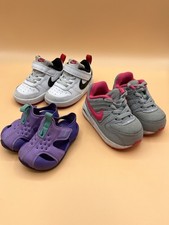 Nike Toddler Shoes Lot of 3 Pairs - 2 Nike Size 5C 1 Sandal Size 2C