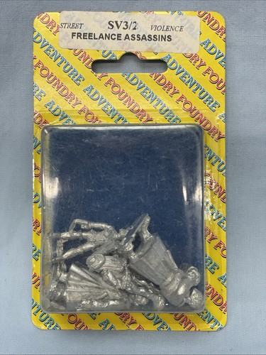 Foundry Miniatures NOS Street Violence SV3/2 Freelance Assassins - Picture 1 of 4