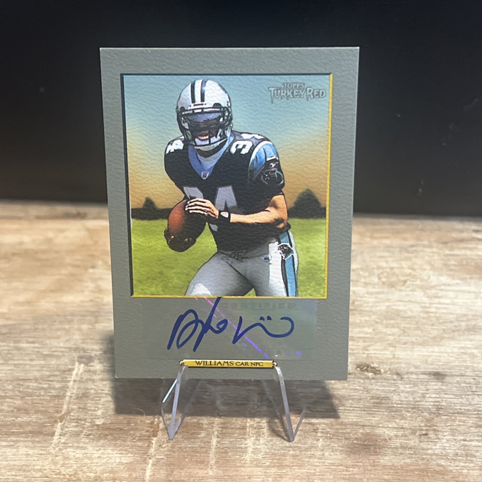 2006 Topps Turkey Red - Autographs DeAngelo Williams RC Auto  #TRA-DW Panthers