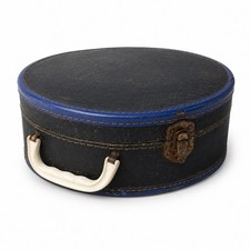 Vintage Oval Hat Box, 1940s 1960s