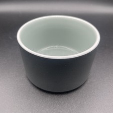 Noritake Colortrio Graphite Gray 4395 MCM 3.5” Stax Bowl/cup