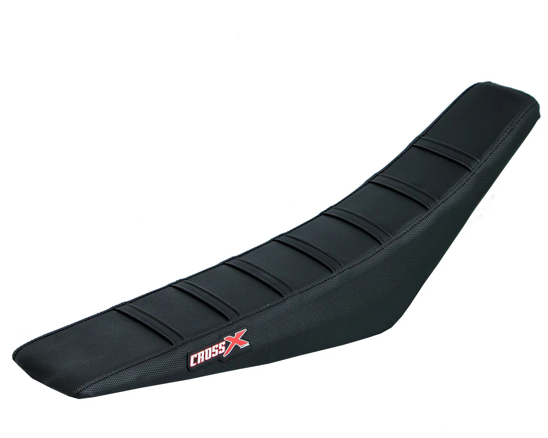Housse de selle noire pour restaurer l'assise des motos Sherco SEF-R d'enduro